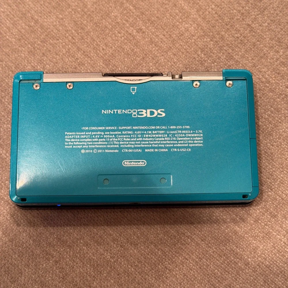 Nintendo 3ds aqua